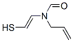 Formamide, N-(2-mercaptoethenyl)-N-2-propenyl- (9CI) Struktur