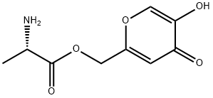 L-Alanine, (5-hydroxy-4-oxo-4H-pyran-2-yl)methyl ester (9CI),757915-07-4,结构式