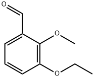 3-ETHOXY-2-METHOXYBENZALDEHYDE 结构式