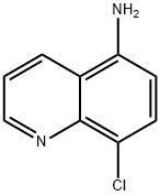 8-CHLOROQUINOLIN-5-AMINE Struktur