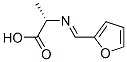 Alanine, N-(2-furanylmethylene)- (9CI) Struktur