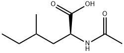 Norleucine,  N-acetyl-4-methyl- Struktur