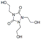 1,2,4-tris(2-hydroxyethyl)-1,2,4-triazolidine-3,5-dione Structure