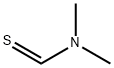N,N-ジメチルホルムチオアミド 化学構造式