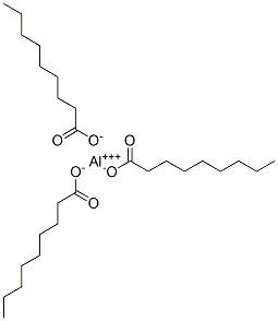 Trinonanoic acid aluminum salt,7580-33-8,结构式