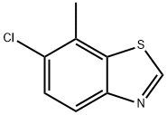 Benzothiazole, 6-chloro-7-methyl- (9CI) Struktur