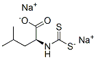 N-Dithiocarboxy-L-leucine disodium salt Structure