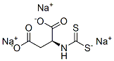 N-(Dithiocarboxy)-L-aspartic acid trisodium salt 结构式