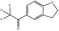 1-(2,3-二氢苯并呋喃-5-基)-2,2,2-三氟乙酮,75822-10-5,结构式