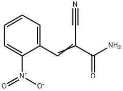2-CYANO-3-(2-NITROPHENYL)ACRYLAMIDE,75825-37-5,结构式