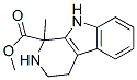 2,3,4,9-テトラヒドロ-1-メチル-1H-ピリド[3,4-b]インドール-1-カルボン酸メチル 化学構造式