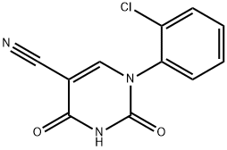 1-(2-CHLOROPHENYL)-2,4-DIOXO-1,2,3,4-TETRAHYDROPYRIMIDINE-5-CARBONITRILE|1-(2-氯苯基)-2,4-二氧代-1,2,3,4-四氢嘧啶-5-甲腈