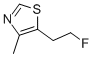 Thiazole,  5-(2-fluoroethyl)-4-methyl-,75848-79-2,结构式