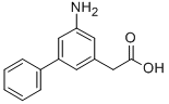 5-Amino-3-biphenylacetic acid,75852-46-9,结构式
