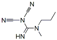 Guanidine, N,N-dicyano-N-methyl-N-propyl- (9CI) Structure