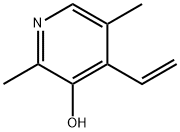 3-Pyridinol, 4-ethenyl-2,5-dimethyl- (9CI) 化学構造式