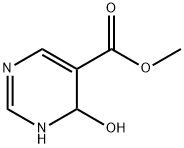 5-Pyrimidinecarboxylic acid, 1,4-dihydro-4-hydroxy-, methyl ester (9CI) Struktur