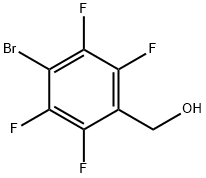 4-溴-2,3,5,6-四氟苯甲醇, 75865-45-1, 结构式