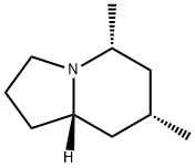 Indolizine, octahydro-5,7-dimethyl-, (5R,7S,8aS)- (9CI) Struktur