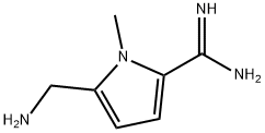 1H-Pyrrole-2-carboximidamide,5-(aminomethyl)-1-methyl- 结构式