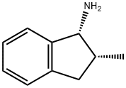 1H-Inden-1-amine,2,3-dihydro-2-methyl-,(1R,2R)-(9CI) 结构式