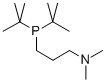 DI-T-BUTYL-1-[3-(N,N-DIMETHYLAMINO)PROPYL]PHOSPHINE Struktur
