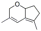 Cyclopenta[b]pyran, 2,6,7,7a-tetrahydro-3,5-dimethyl- (9CI),758720-09-1,结构式