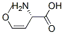 2-[(Z)-2-メトキシビニル]-L-グリシン 化学構造式