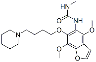 3-[4,7-dimethoxy-6-[4-(1-piperidyl)butoxy]benzofuran-5-yl]-1-methyl-ur ea|