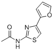 N-(4-(2-furyl)-2-thiazolyl)acetamide Structure