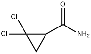 2,2-ジクロロシクロプロパンカルボオキサミド 化学構造式