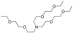 tris[2-(2-ethoxyethoxy)ethyl]amine Struktur