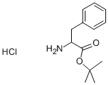 H-DL-PHE-OTBU HCL 化学構造式