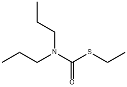 N,N-ジプロピルチオカルバミド酸S-エチル 化学構造式