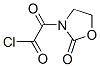 3-Oxazolidineacetyl chloride, alpha,2-dioxo- (9CI) Struktur