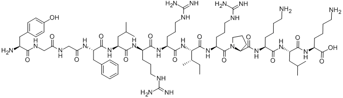 (D-ARG6)-DYNORPHIN A (1-13),75921-87-8,结构式
