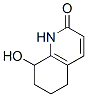 5,6,7,8-tetrahydro-8-hydroxy-2-quinolone Structure