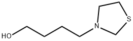 3-Thiazolidinebutanol(9CI) 化学構造式