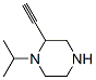 Piperazine, 2-ethynyl-1-(1-methylethyl)- (9CI) Struktur