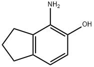 1H-Inden-5-ol, 4-amino-2,3-dihydro- (9CI) Structure