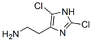 1H-Imidazole-4-ethanamine,  2,5-dichloro- 结构式