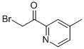 Ethanone, 2-bromo-1-(4-methyl-2-pyridinyl)- (9CI) 结构式