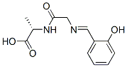 Alanine,  N-[(2-hydroxyphenyl)methylene]glycyl-  (9CI) Structure