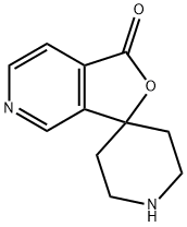 螺[呋喃并[3,4-c]吡啶-3(1H),4'-哌啶]-1-酮,759452-96-5,结构式