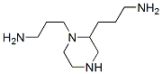 bis(aminopropyl) piperazine Struktur