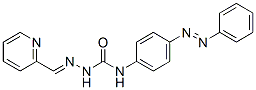 3-(4-phenyldiazenylphenyl)-1-(pyridin-2-ylmethylideneamino)urea,7595-63-3,结构式