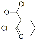 2-(2-メチルプロピル)プロパン二酸ジクロリド 化学構造式