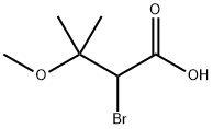 2-BROMO-3-METHOXY-3-METHYLBUTANOIC ACID Structure