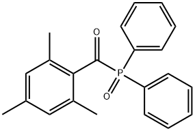 二苯基(2,4,6-三甲基苯甲酰基)氧化膦,75980-60-8,结构式