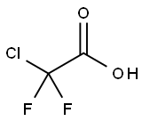 二氟氯乙酸,76-04-0,结构式